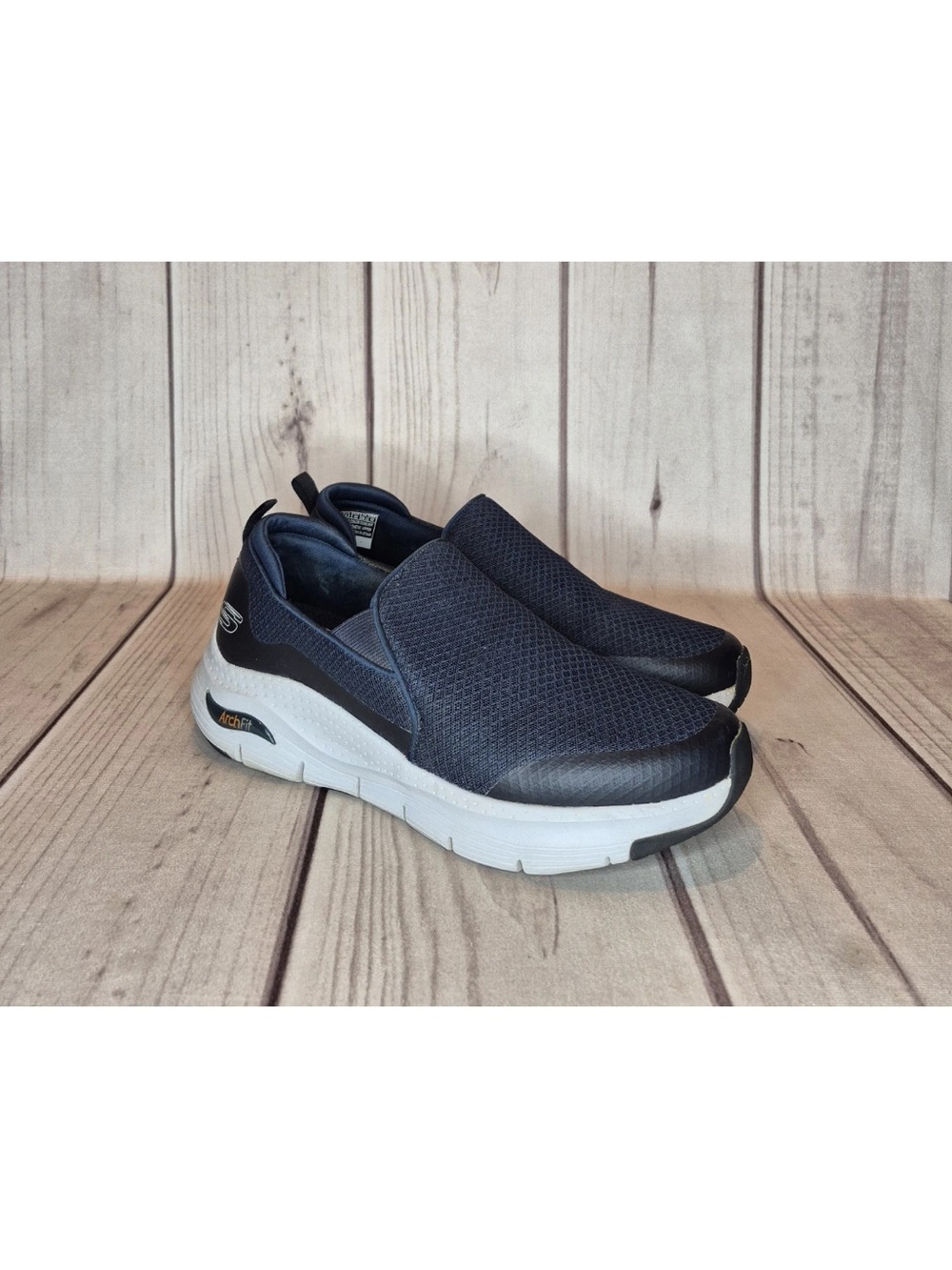 Skechers Men’s Size 10.5 Arch Fit Banlin Slip-On Blue Walking Shoes